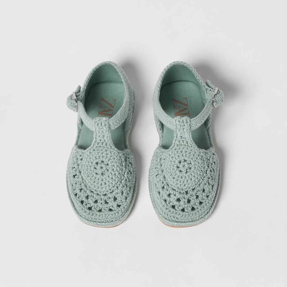 NTW Zara Girl Crochet Shoes